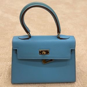 House of Hello Mini Baby Blue shoulder bag